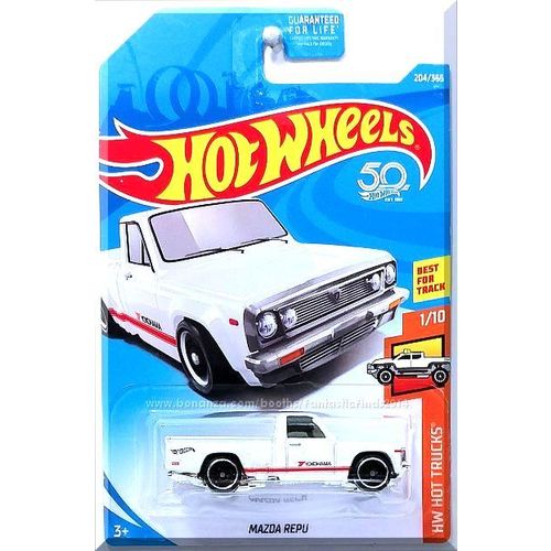 Hot Wheels - Mazda REPU: HW Hot Trucks #1/10 - #204/365 (2018) *White Edition*