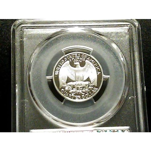 1995-S Silver Proof Quarter PCGS PR70DCAM Deep Cameo
