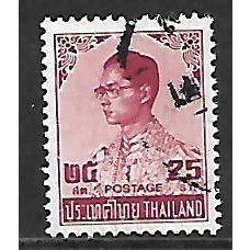 THAILAND 1973 25s RED KING BHUMIBOL SG 1031a FINE USED#