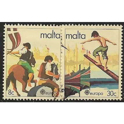 1981 SG 659/660 - fine used (o) - EUROPA