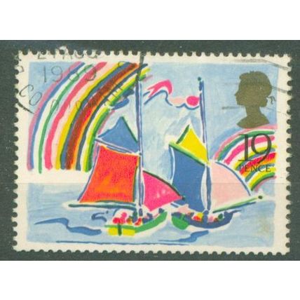 GREAT BRITAIN - 1989 Greetings Stamps - 19p Yachts - FU