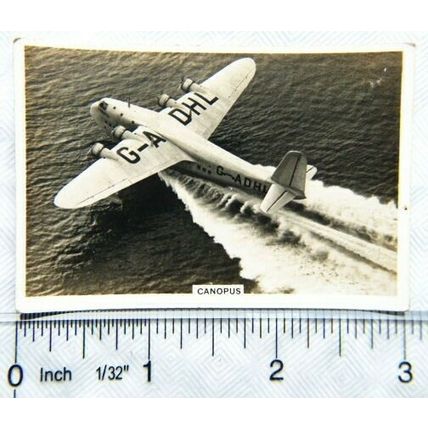 1938 Senior Service Flying no. 14 Canopus flying boat