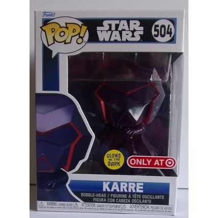 FUNKO / POP STAR WARS ' KARRE ' GLOW IN THE DARK ' Exclusive (2021)