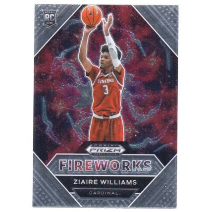 PRIZM ZIAIRE WILLAMS FIREWORKS ROOKIE