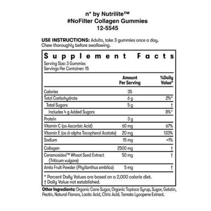 nofilter Collagen Gummies