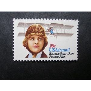 USA 1980 - Blanche Scott (1886-1970), First Woman Pilot - MNH**