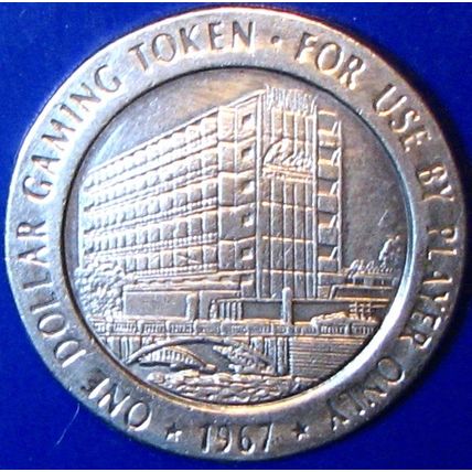 Holiday. $1 Casino Token. Reno, NV. 1967. A70.