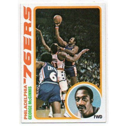 78 79 TOPPS GEORGE MC GINNIS 76ers