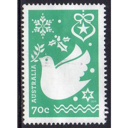 Australia 2014 Christmas - Dove 70c Used