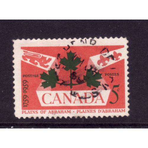 CANADA 1959 SG 514 5c MAPLE LEAVES FINE USED