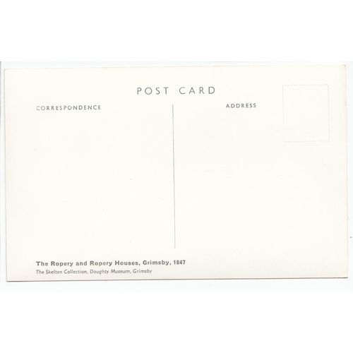 The Ropery and Ropery Houses Grimsby Postcard Doughty Museum Reproduction