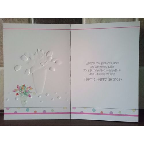 Sister Birthday Card - 009 - 012