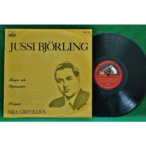 Bjorling & the Nils Grevillius Orkester - Sanger Och Operaarior - SCLP 1008 - NM