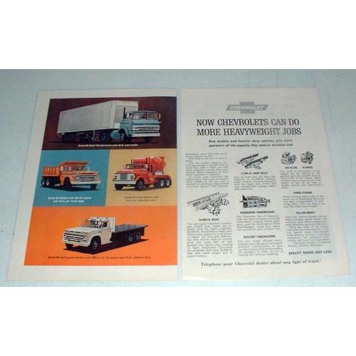 1964 Chevrolet Series 80, Series 60 Truck Ad!