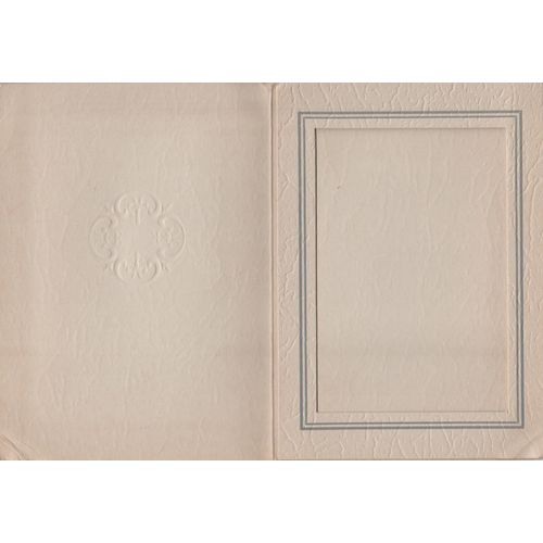 Card picture frame circa 1950 for 5 x 3 ins photo see rest