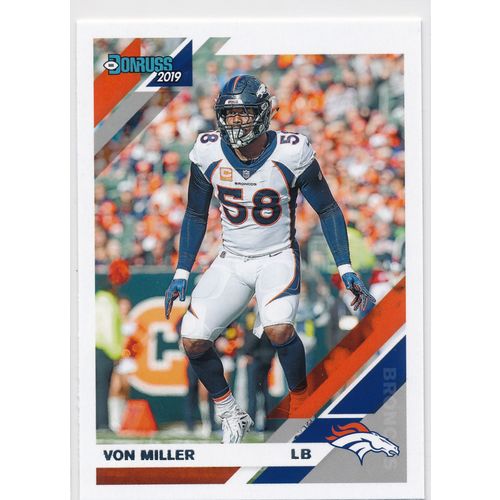 2019 Donruss Football Base 84 Von Miller Denver Broncos