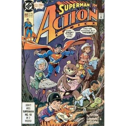 Action Comics (Vol 1) # 657 VFN MODERN AGE COMICS