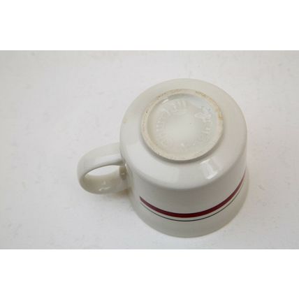 SUPERB CHURCHILL CHINA WITH HORIZONTAL STRIPE TEA CUP