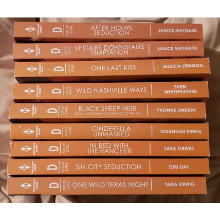 9 Harlequin Desire PB from May to September 2020 ~ Janice Maynard/Sara Orwig +5