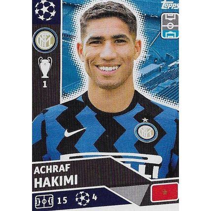 Topps UEFA Champions League 2020/21 Stickers: INT6 - Hakimi