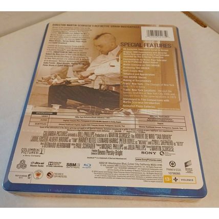 Taxi Driver Steelbook (Blu-ray) NEW (Sealed)..Box Packing with Tracking
