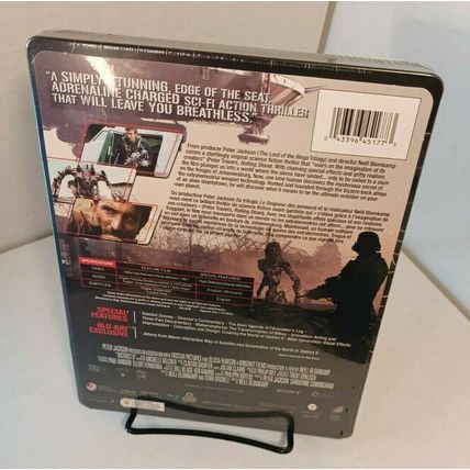 District 9 Steelbook (Blu-ray) NEW (Sealed)..Box Packing with Tracking
