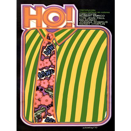 Movie Poster decor HO.French Italian.Belmondo.Home room interior design art