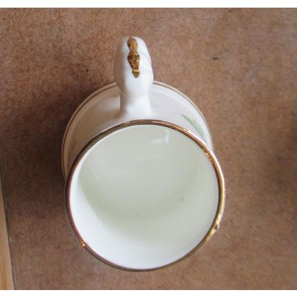 Miniature China Tankard Windermere Iron Steamboat Company - MV Teal