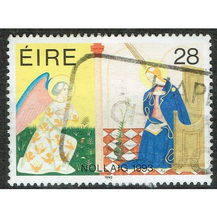 Ireland 1993 Christmas 28p Multicoloured SG891 GU