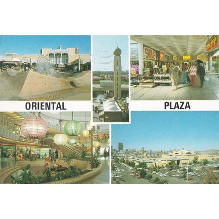 Oriental Plaza Clothes Sale Johannesburg South Africa Postcard
