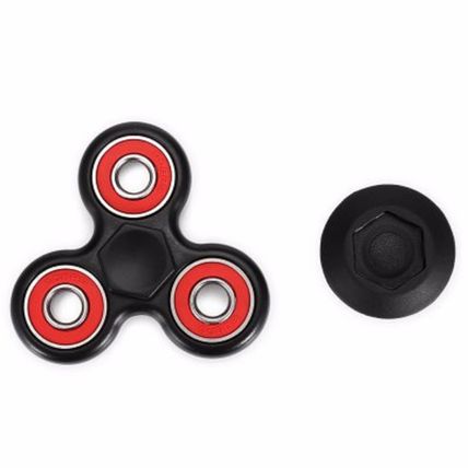Black Ultra-Thin IPhone 6/6S Case Cover & Hand Spinner Toy