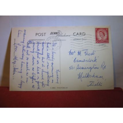 LADYE BAY, CLEVEDON, nr. BRISTOL used postcard 1969 postmark =