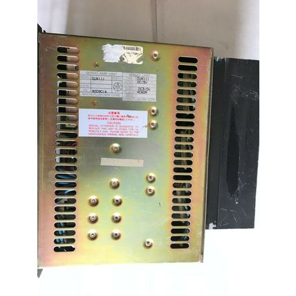 NACHI DUX111 SERVO AMPLFIER 15VDC 15/310V,SM