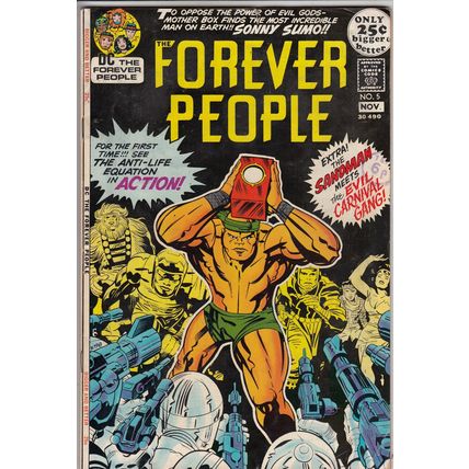 Forever People 5 - 1971 - Kirby - Fine + REDUCED PRICE