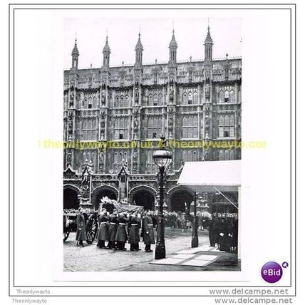 FUNERAL OF KING GEORGE VI LONDON 1952, Book Illustration, 1953
