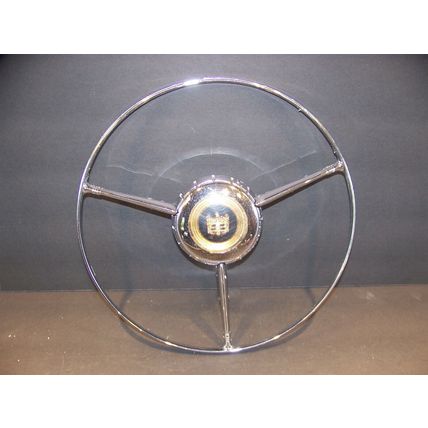 1949 DODGE D29 D30 SPECIAL HORN RING & CAP #1138552 1138554 OEM 48 50 PLYMOUTH