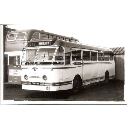 Black & White Photograph of Ribble Motor Services Ltd. - DRN 713