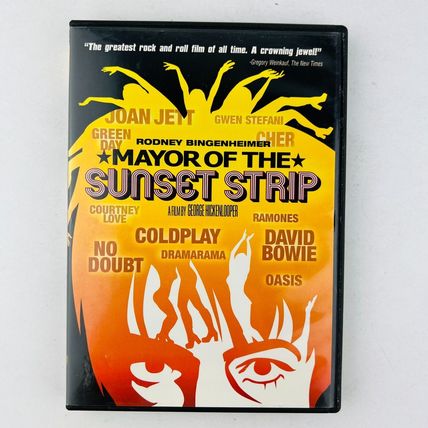 Mayor of the Sunset Strip DVD Ramones Bowie Coldplay Courtney Love No Doubt