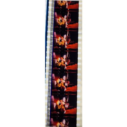 Jimi Hendrex. Pk MTP - b044r . 1 STRIP OF 5 - 35MM FILM CELLS. A very rare strip