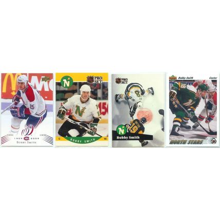 Bobby Smith 6x card lot