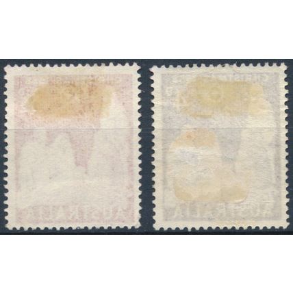 Christmas - Australia 1958 - F H - SG 306/7