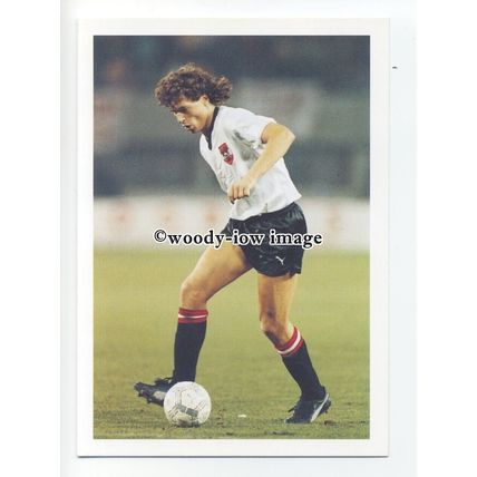 TC0080 - Austria Striker - Toni Polster - postcard Barratt Europes Best