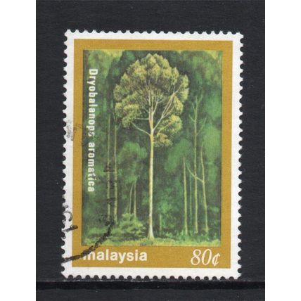 Malaysia - 1981 - 80c Trees, Used