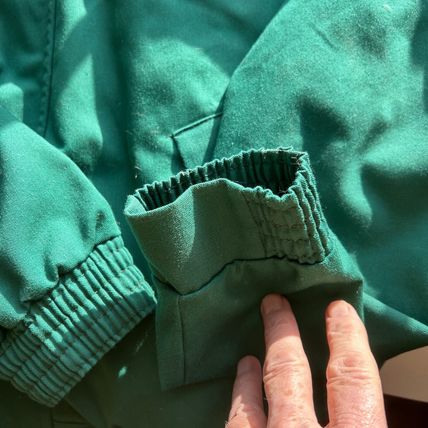 Jaguar Landrover JLR PRODUCTION LINE Jacket RARE Green VGC