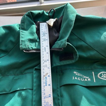 Jaguar Landrover JLR PRODUCTION LINE Jacket RARE Green VGC