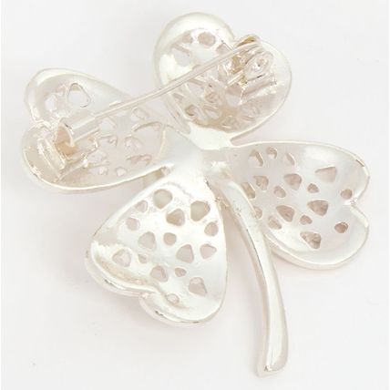 ANDREA BUCCI Sterling Silver Plated Floral Brooch - New in Box