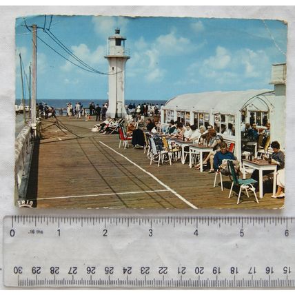 1992 postcard Ostende, Harbour Entrance