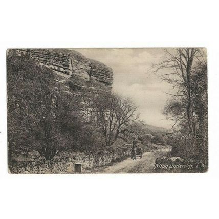 Niton Undercliff, Isle Of Wight, Postcard.