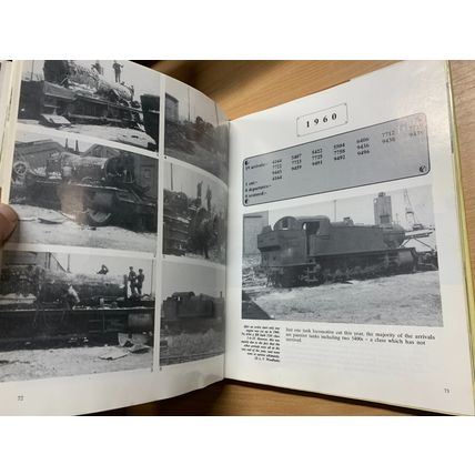 1987 1ST ED "THE BARRY LOCOMOTIVE PHENOMENON" TRAINS LARGE HARDBACK BOOK (P6)