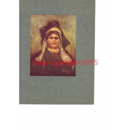 Woman from Hulst, Holland, Book Illustration (Print). 1910